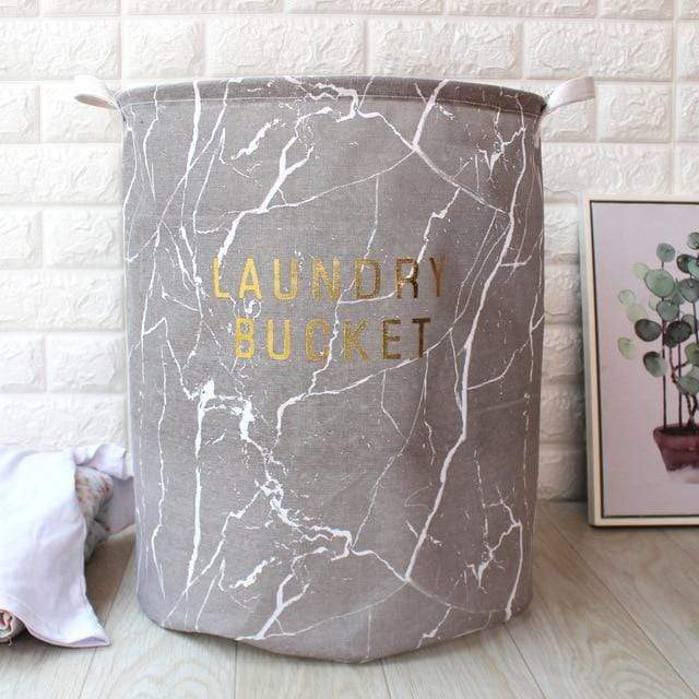 Marble Laundry Bucket